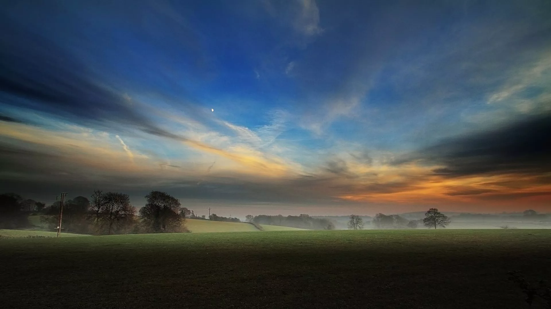 Mystic Fog Nature Wallpaper