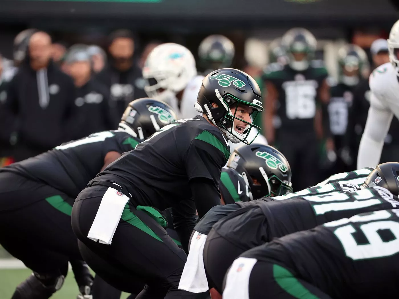 Jets quarterback Tim Boyle