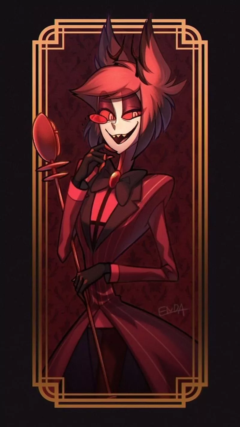 Alastor, hazbin hotel, venao venao, HD
