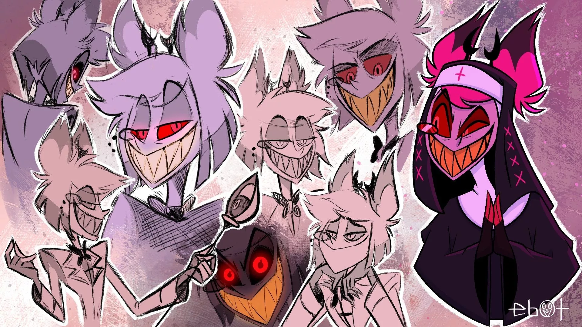 Alastor fanart by ebot - Fur Affinity