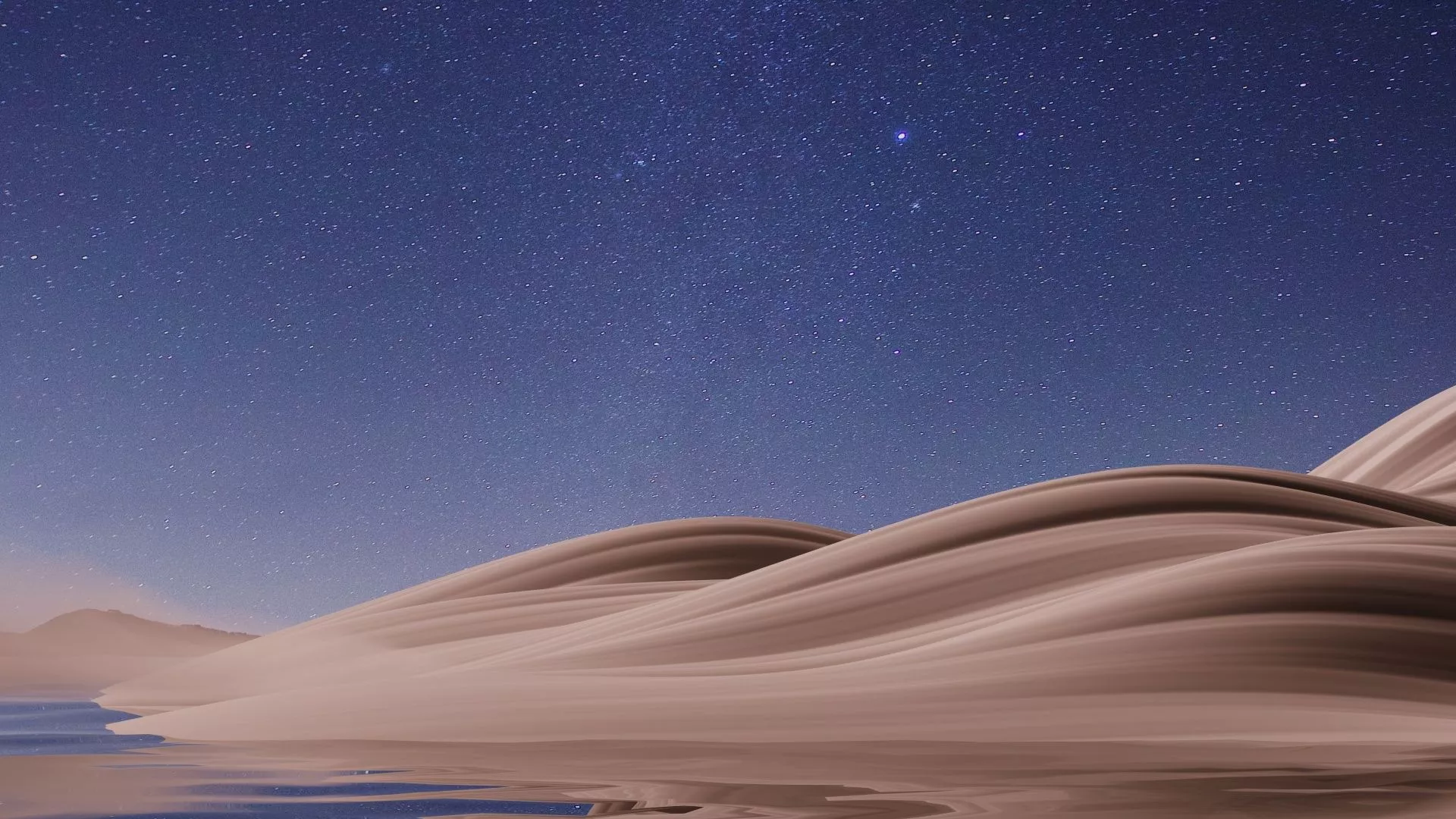 Night sky Wallpaper 4K, Starry sky