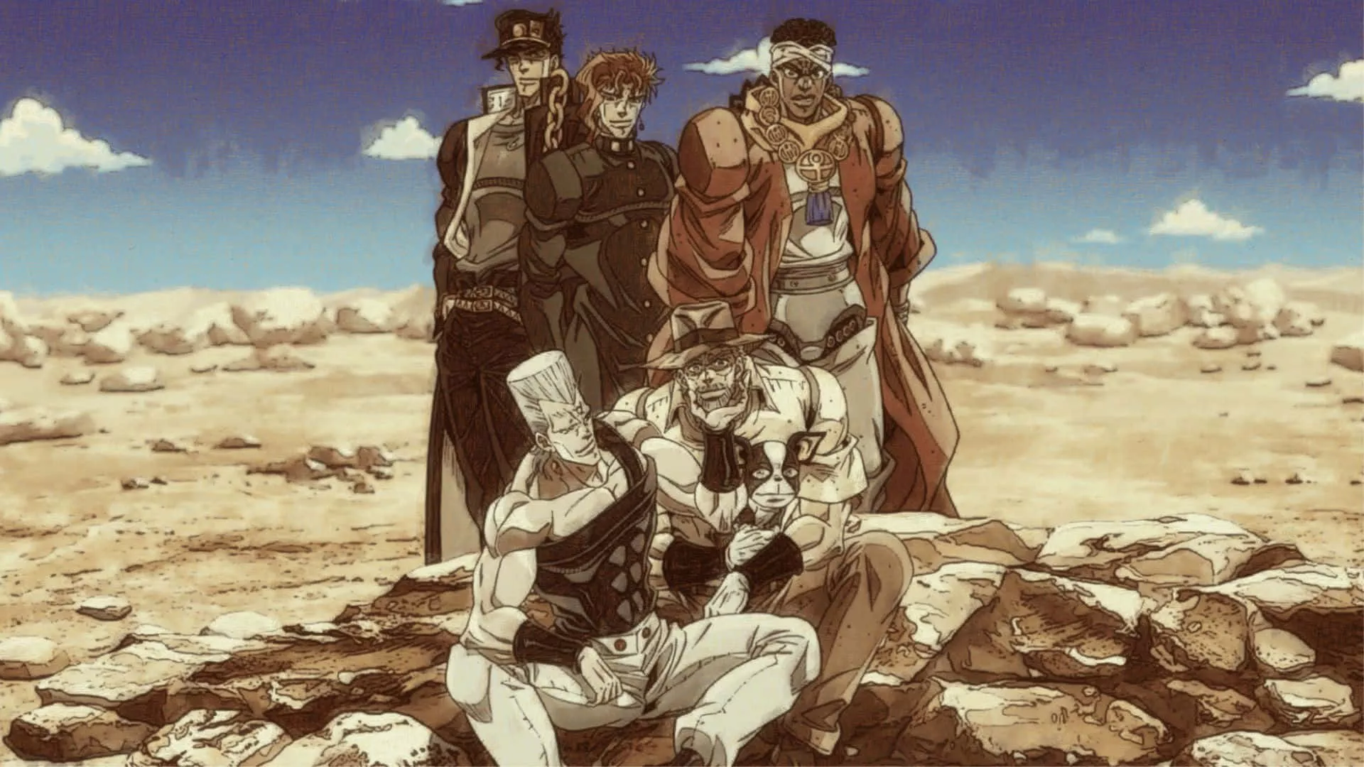 Download Jean Pierre Polnareff posing