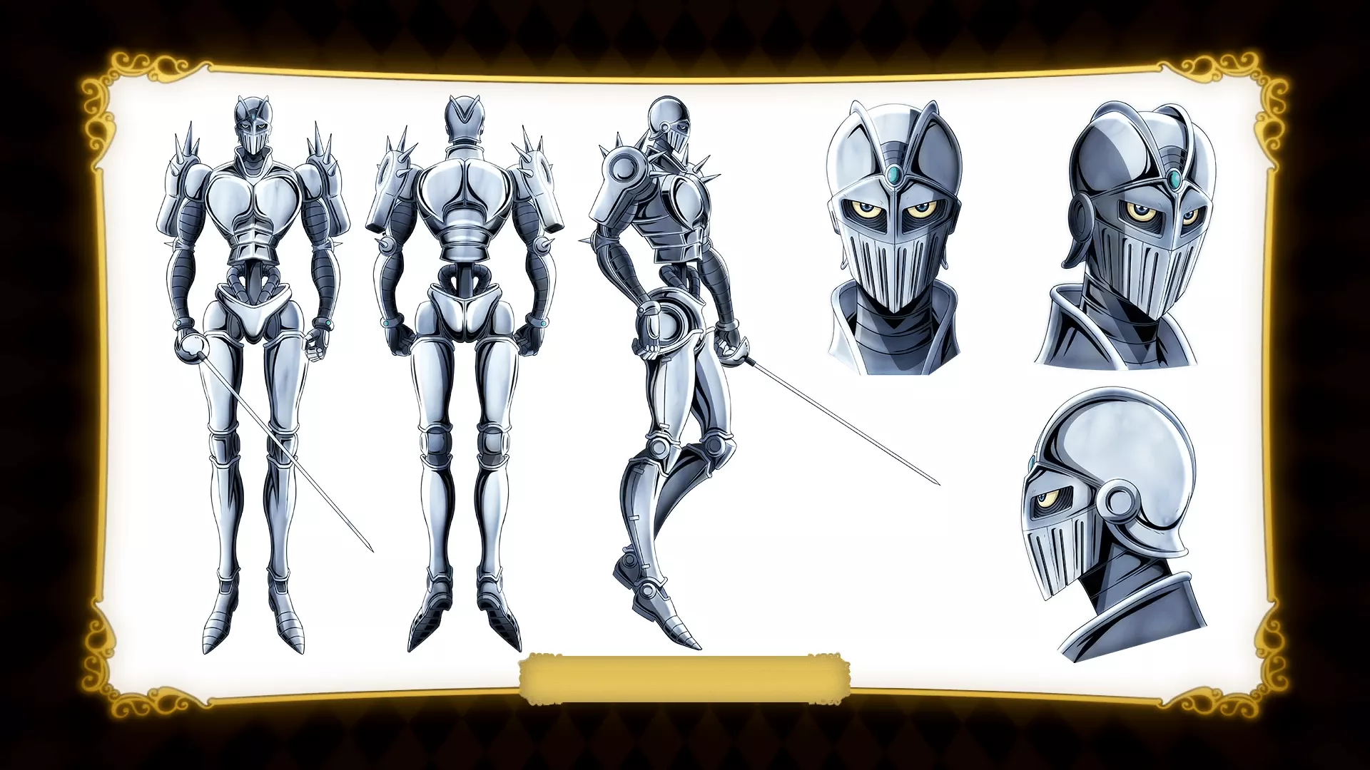 Silver Chariot JOJOs BIZARRE ADVENTURE