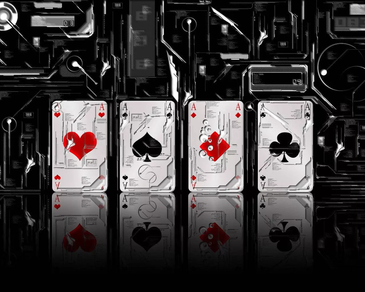 Download free Four Aces Playing Cards
