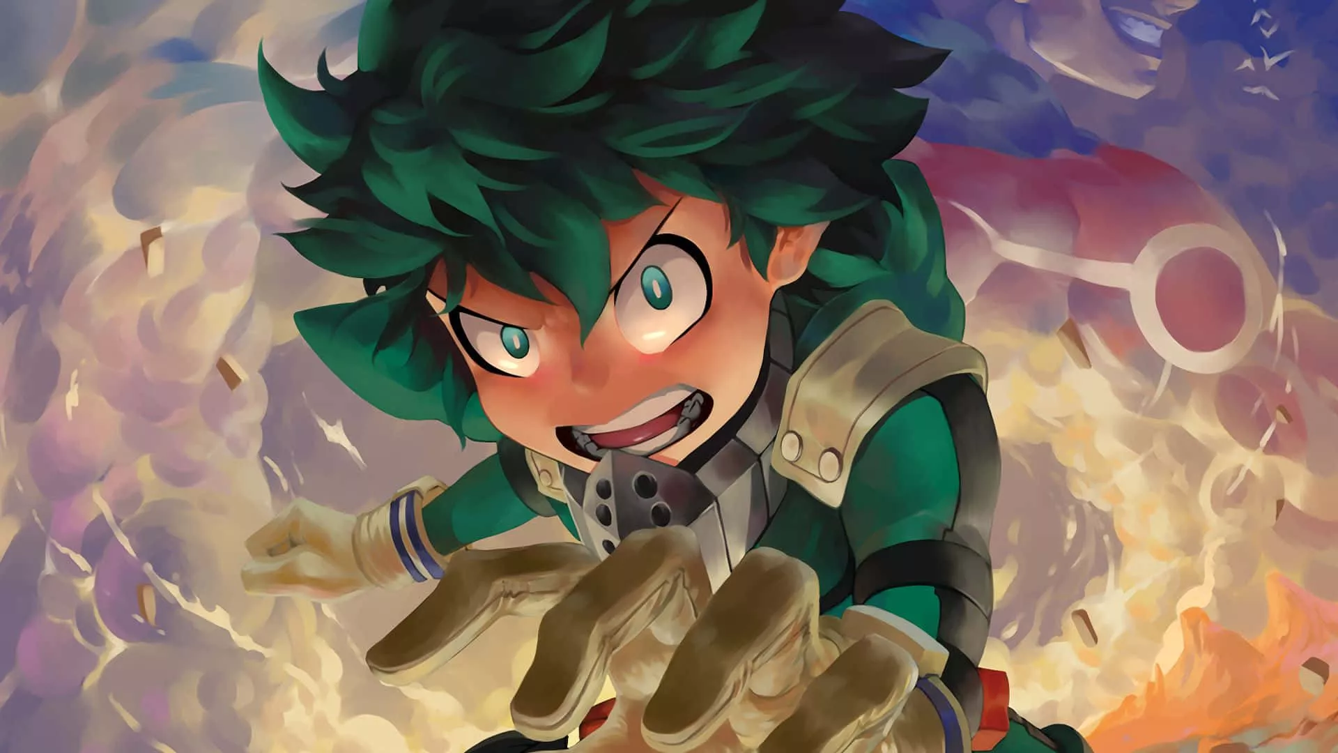 Download Ps4 Anime Midoriya Wallpaper