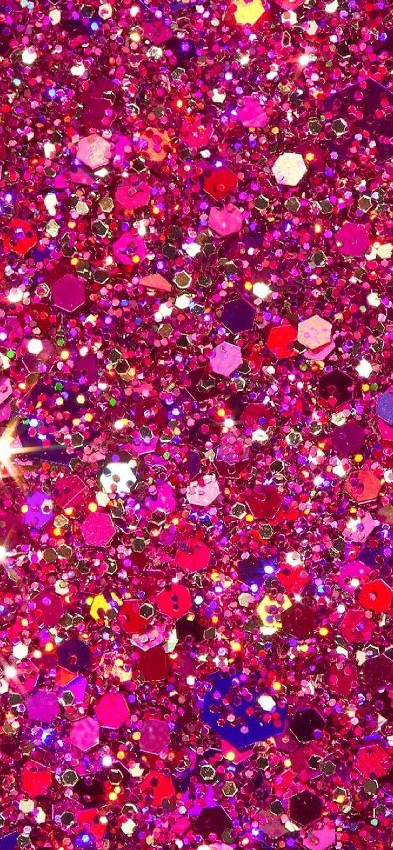Pink Glitter, cute, girly, glitter