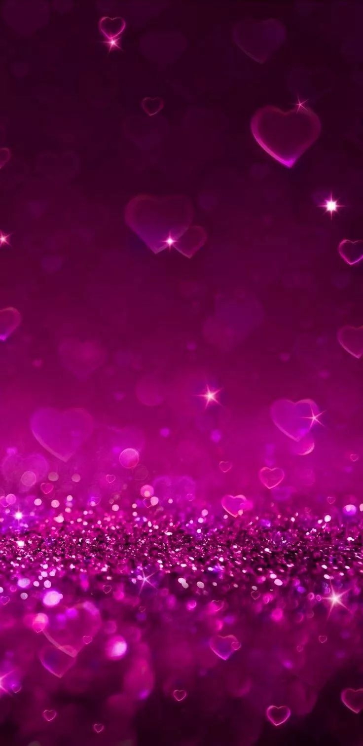 Pink Glitter HD Wallpaper