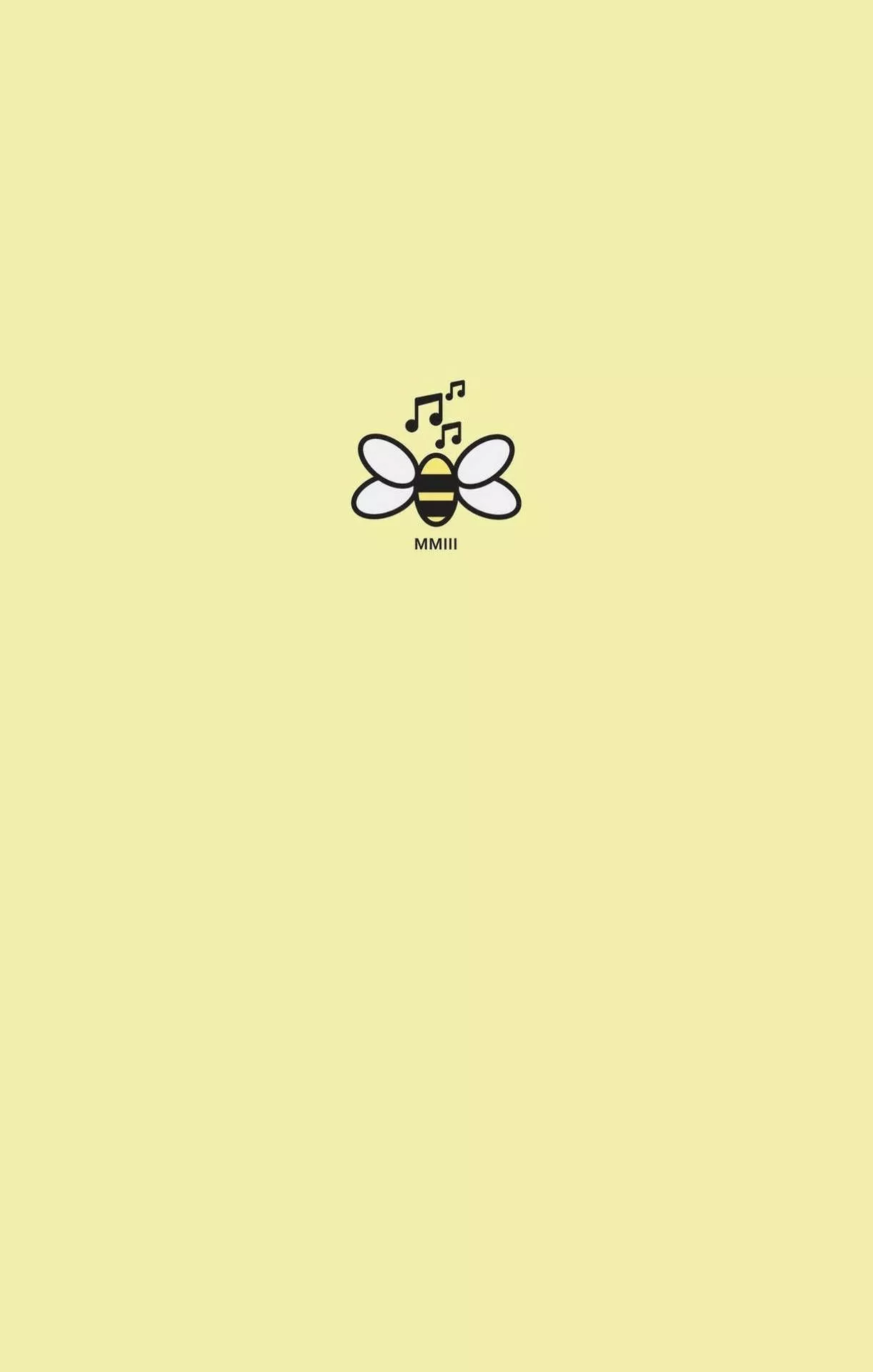Pastel Yellow Aesthetic With Bee
