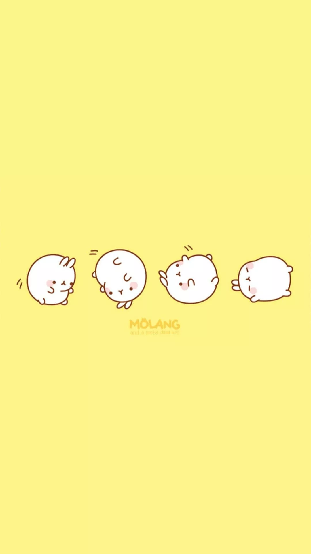 Download Cute Pastel Yellow Rolling