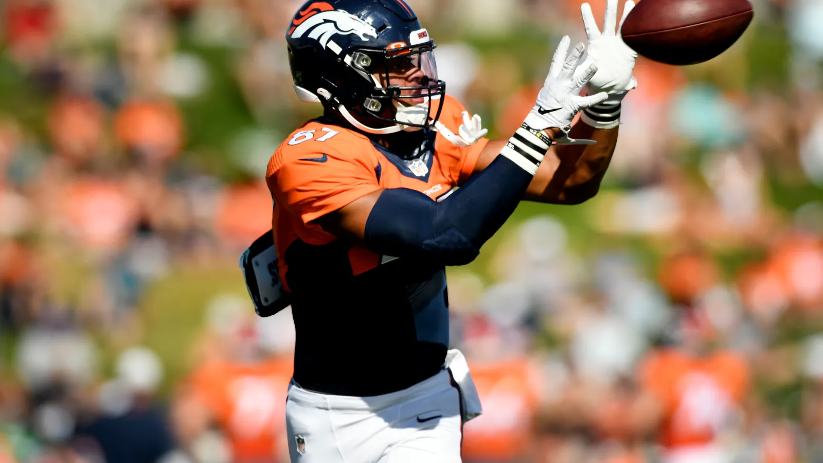 Noah Fant, poised for breakout, atop