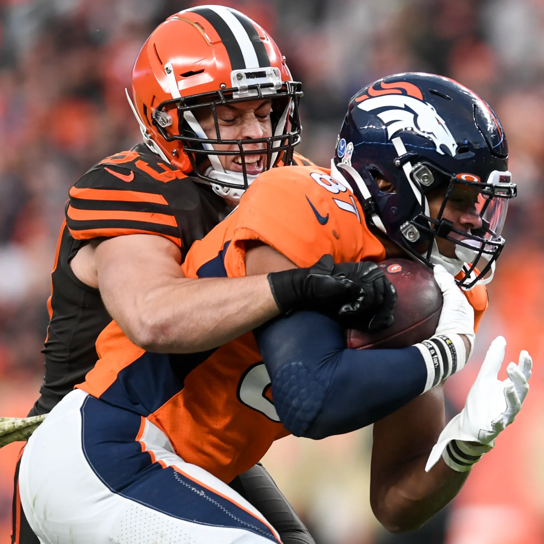 Broncos rookie tight end Noah Fant has