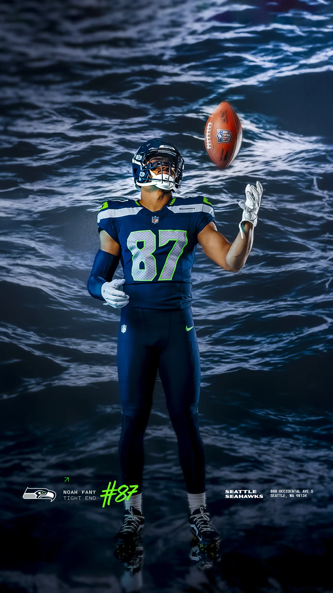 Seahawks Mobile App for iPhone, Android