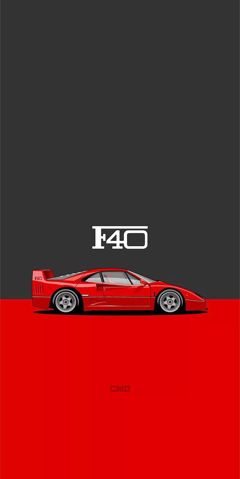 Ferrari, Cars, Red, Car, Ferrari F40
