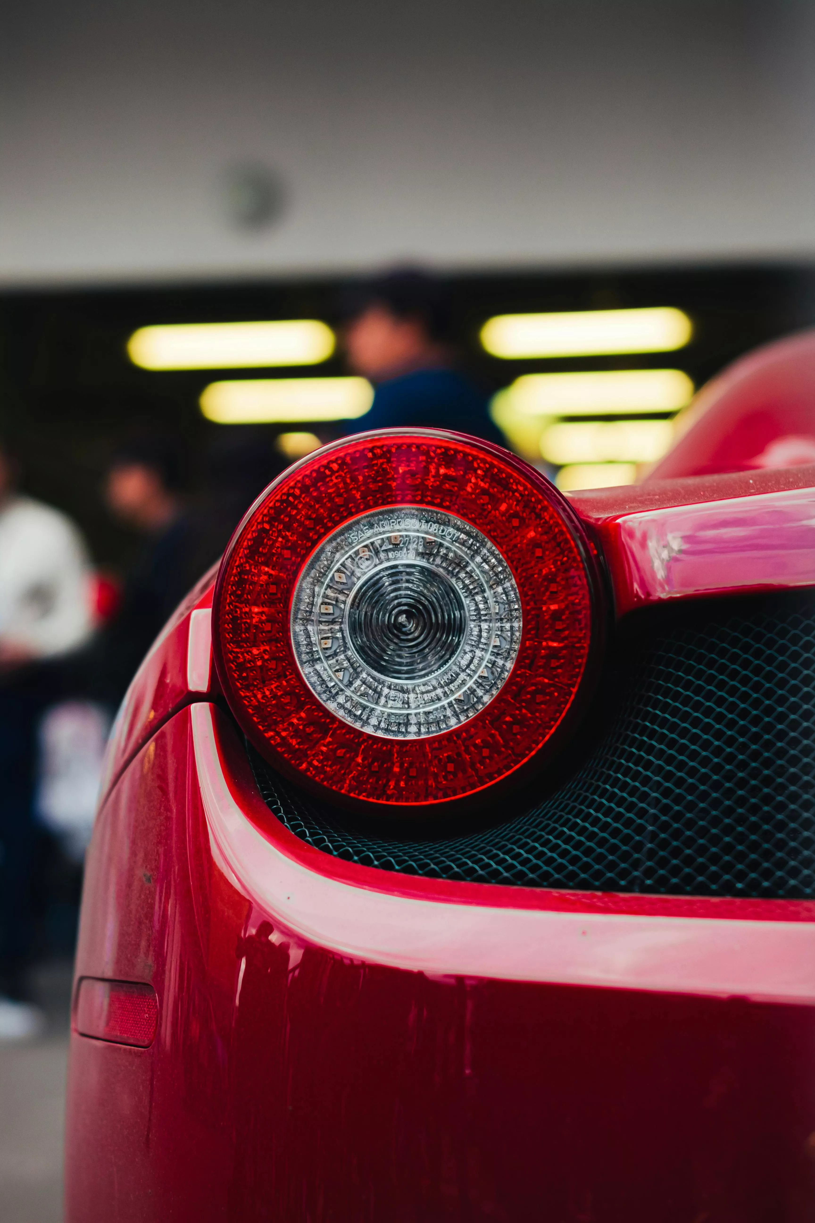 Back Light of Ferrari · Free