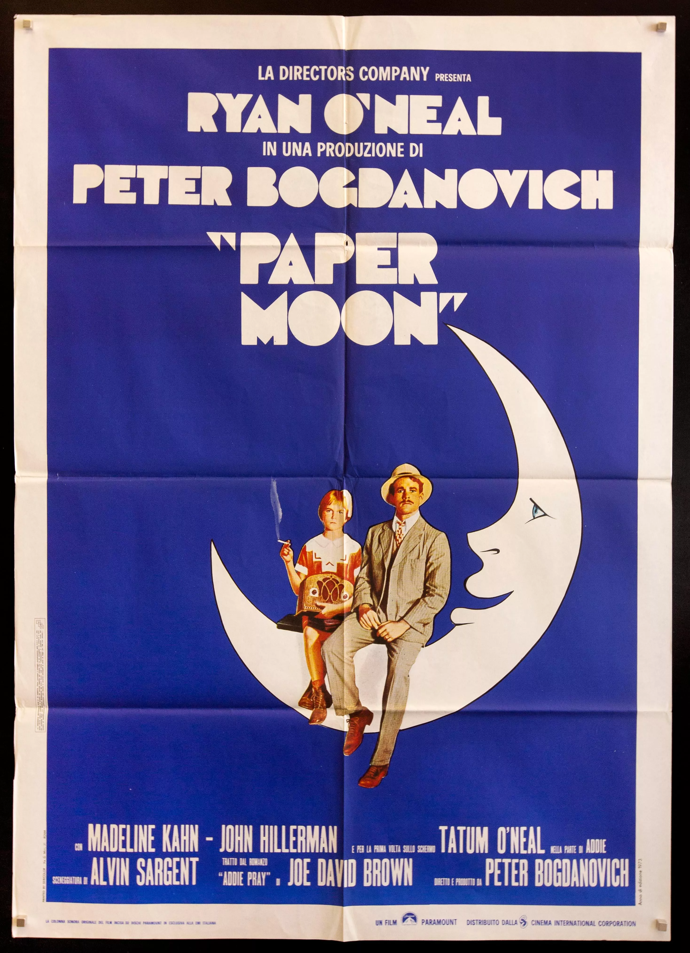 Paper Moon Movie Poster 1973 Italian 2