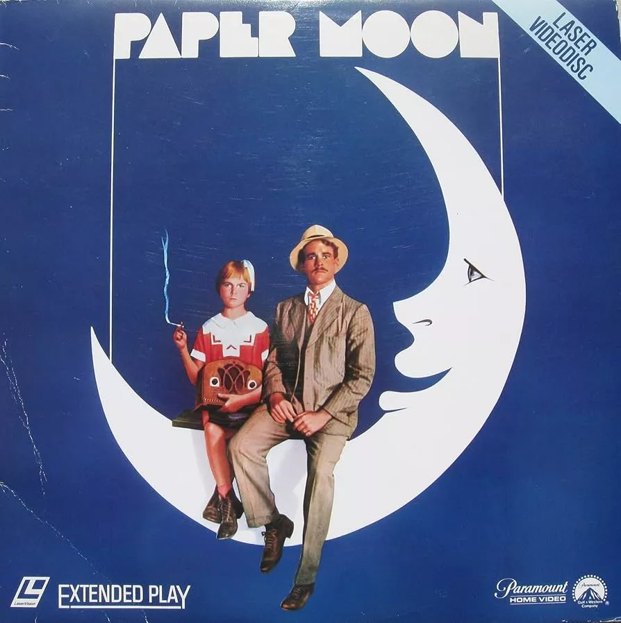 PAPER MOON LASER DISC MOVIE RYAN TATUM