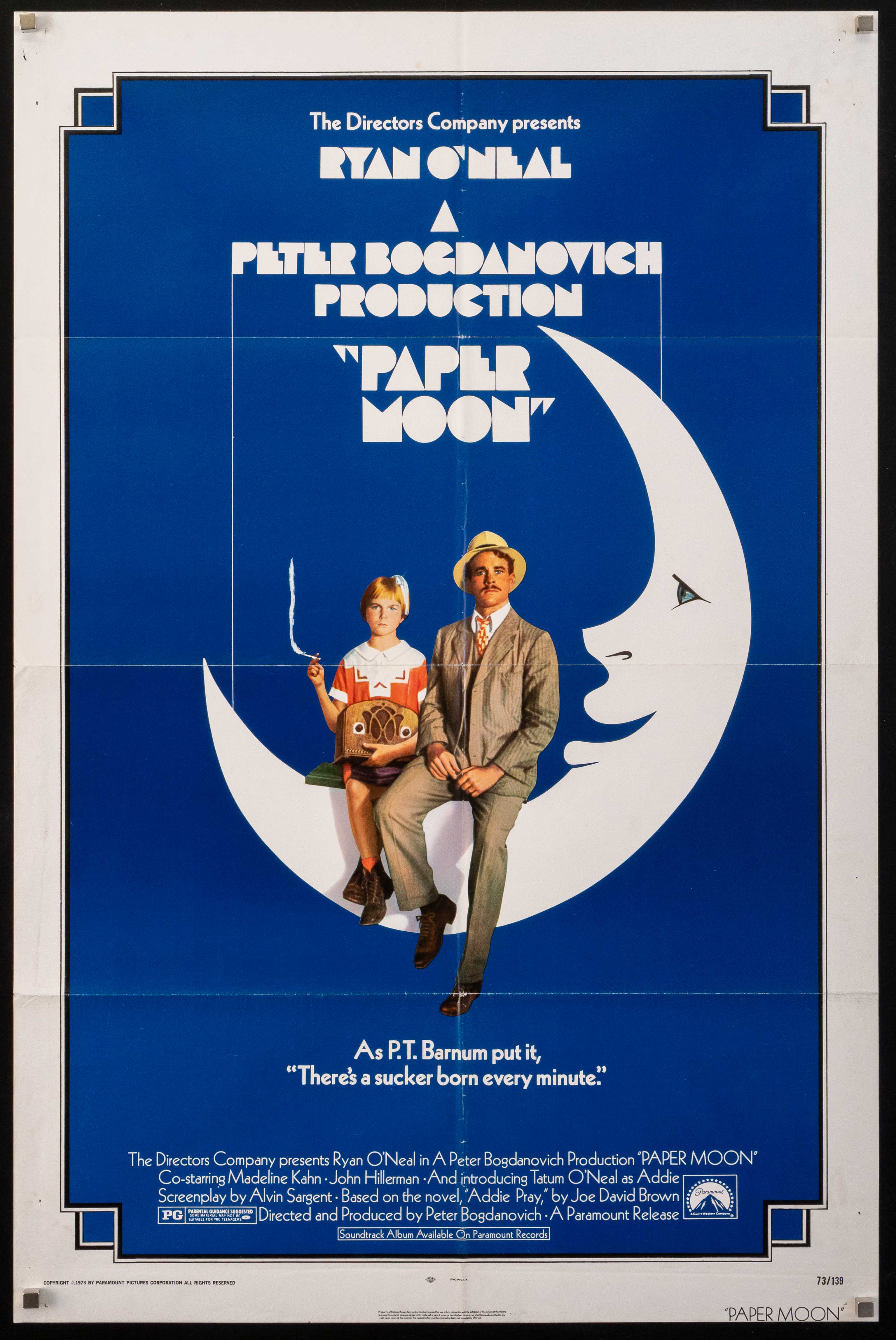 Paper Moon Movie Poster 1973 1 Sheet