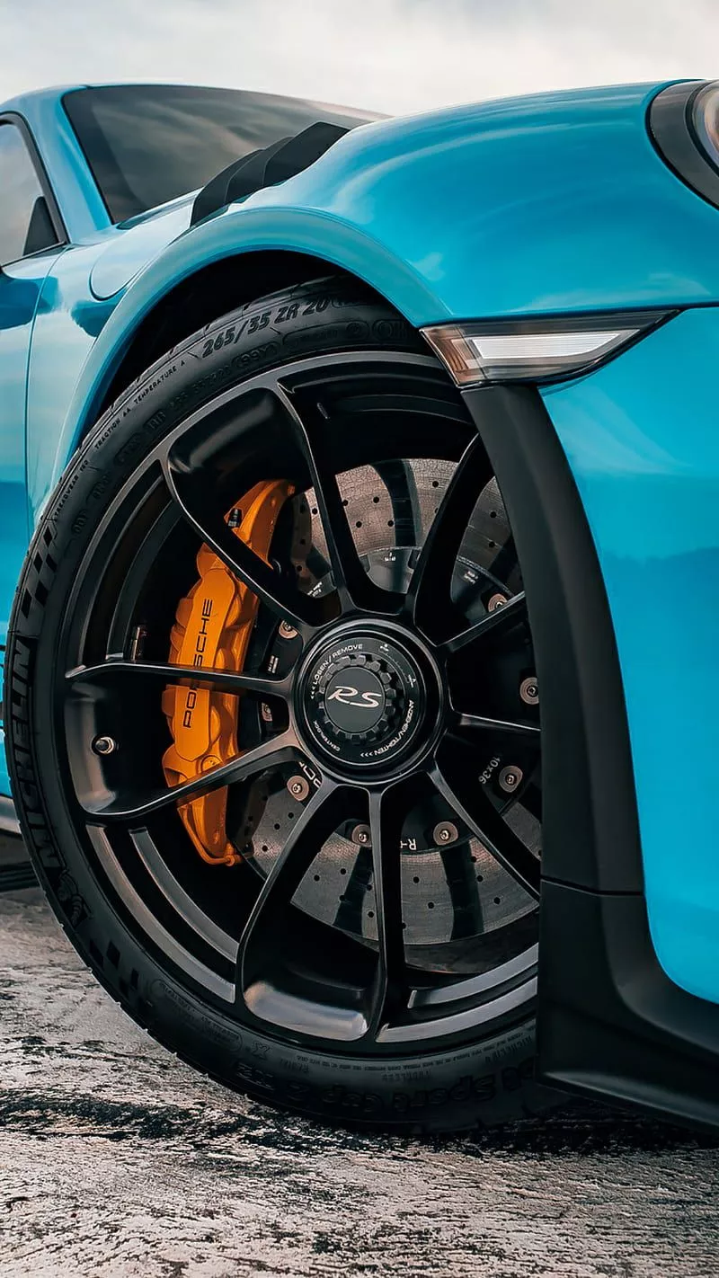 HD porsche rs wheel wallpaper