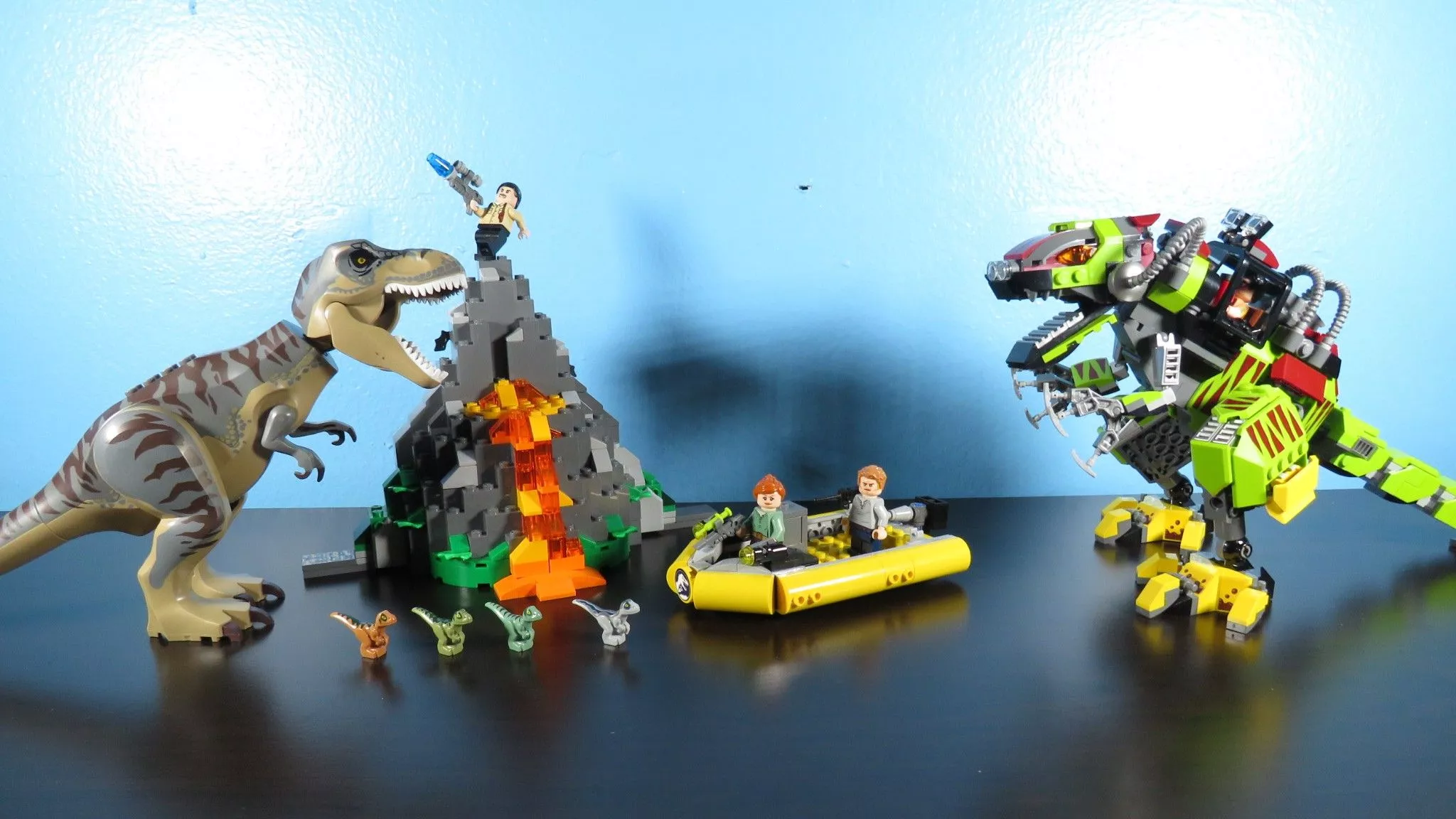 T. Rex Vs Dino Mech Battle Jurassic