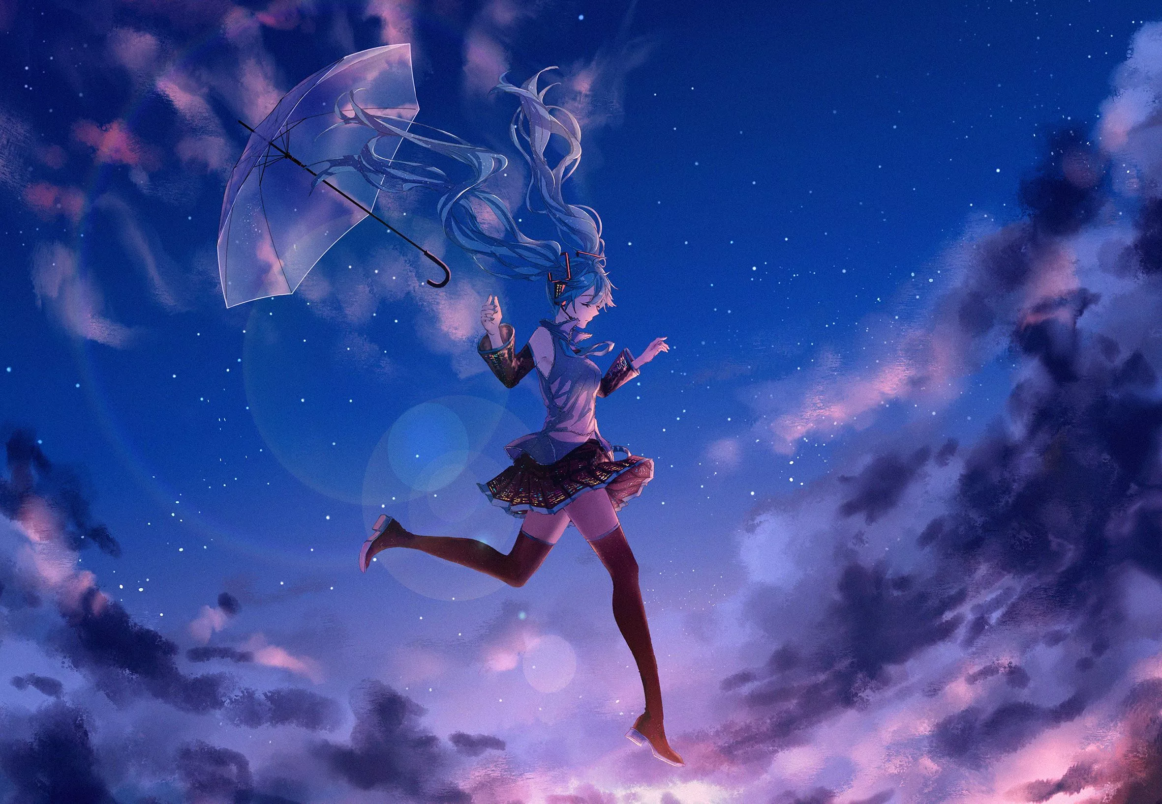 Hatsune Miku HD Vocaloid Wallpaper, HD