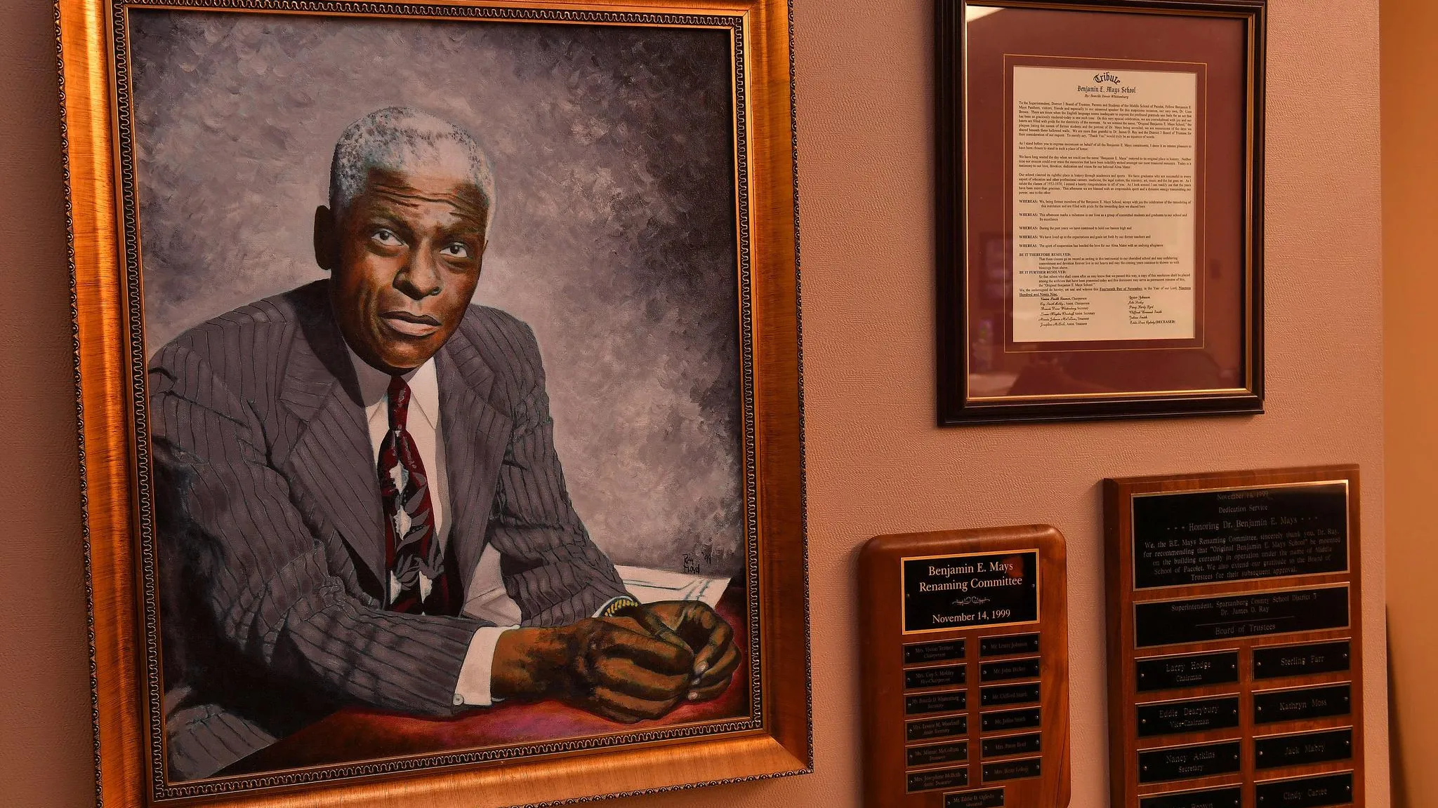 Pacolet honors Benjamin E. Mays' legacy