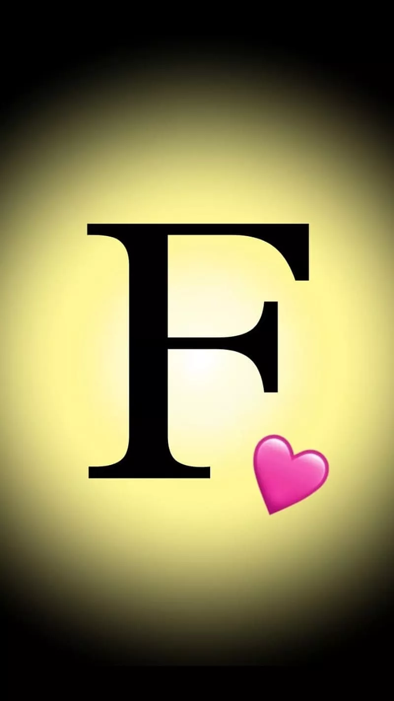 HD pink letter f wallpaper