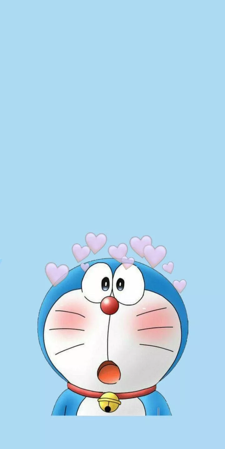 Blushing Doraemon iPhone Fanart