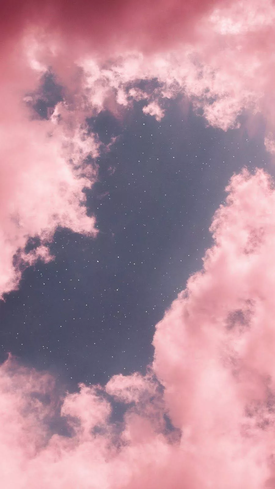 Cute Pink Cloud Wallpaper