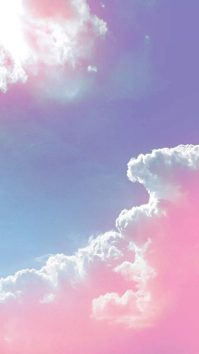 Dreamy Pink Cloud In The Sky. Wallpaper