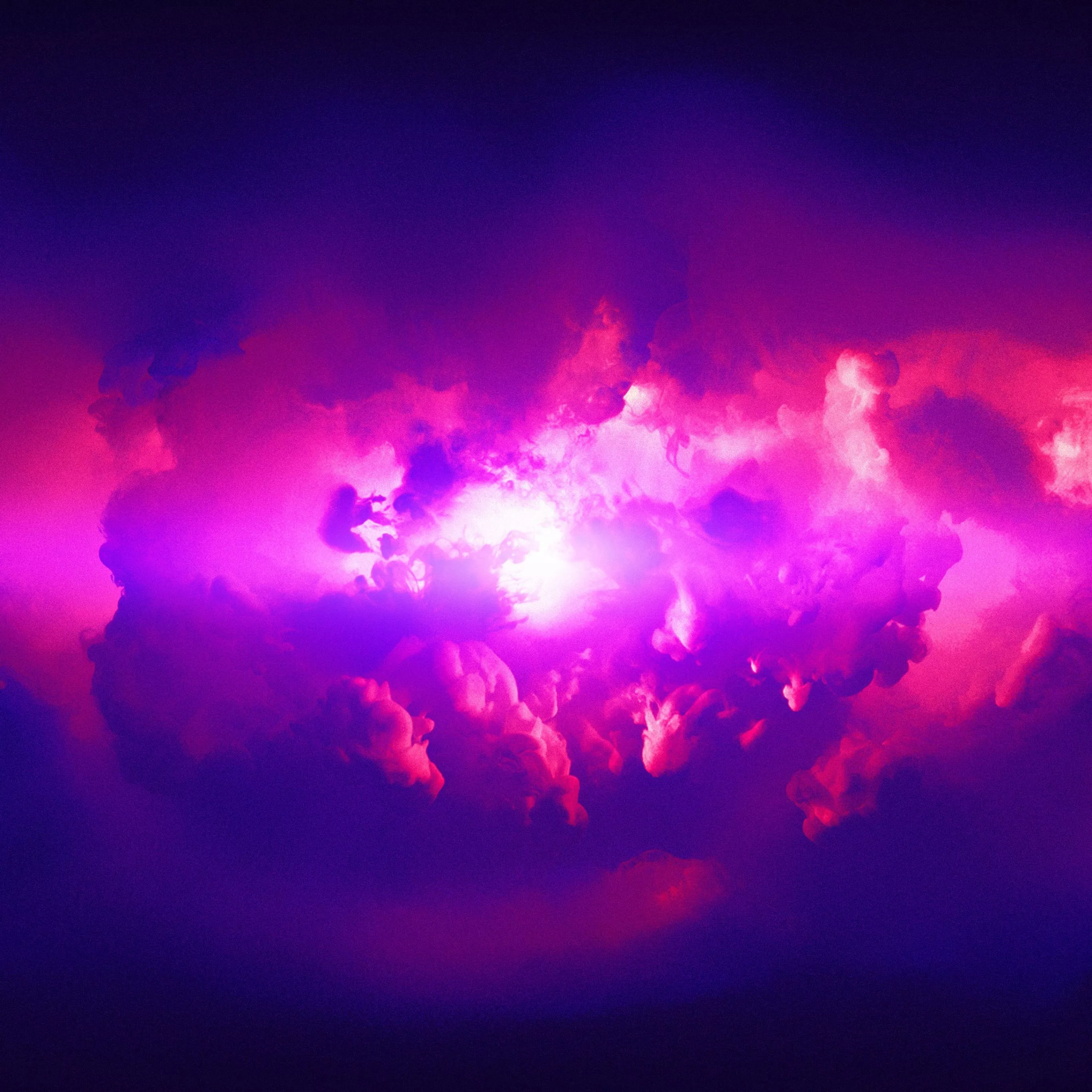 Pink clouds Wallpaper 4K, Sun, iMac Pro