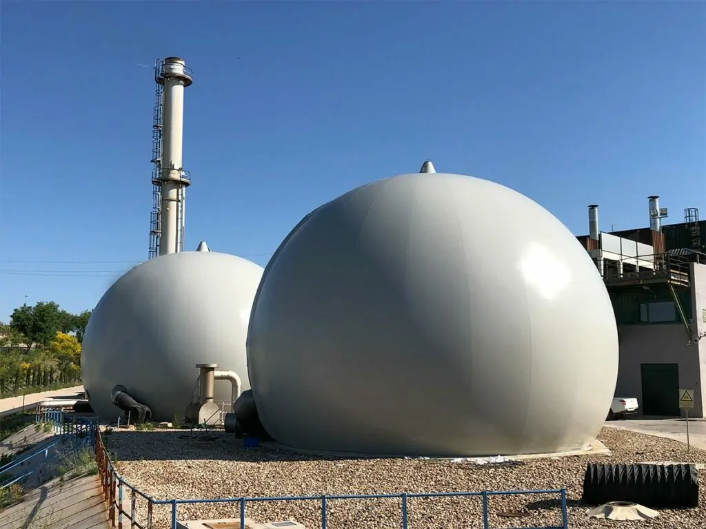 Efficient biogas storage. Our products