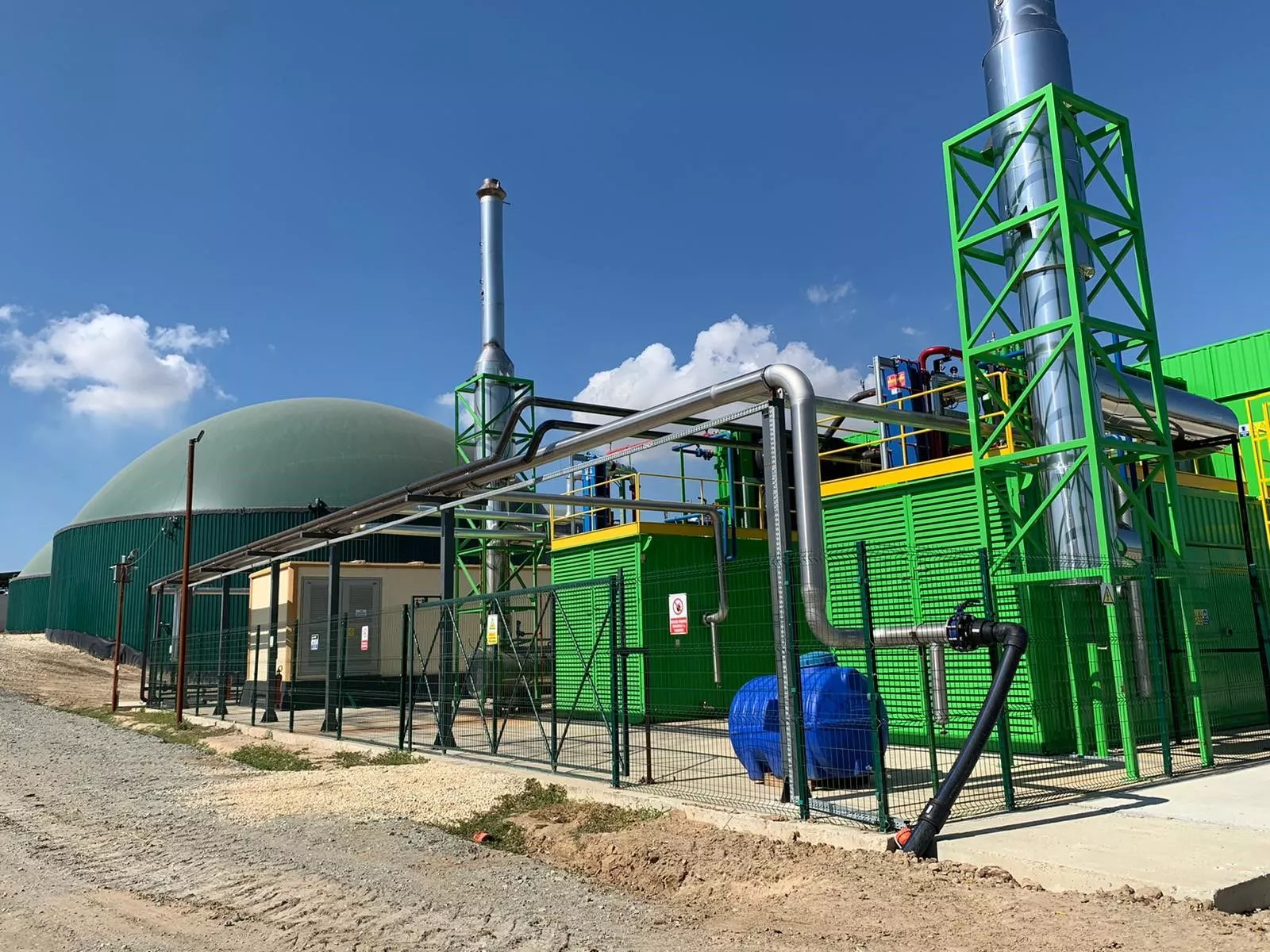 A Biogas Power Plant Project in Edirne