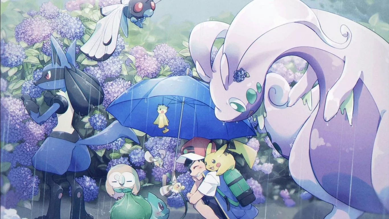 Ash Ketchum Bulbasaur Butterfree