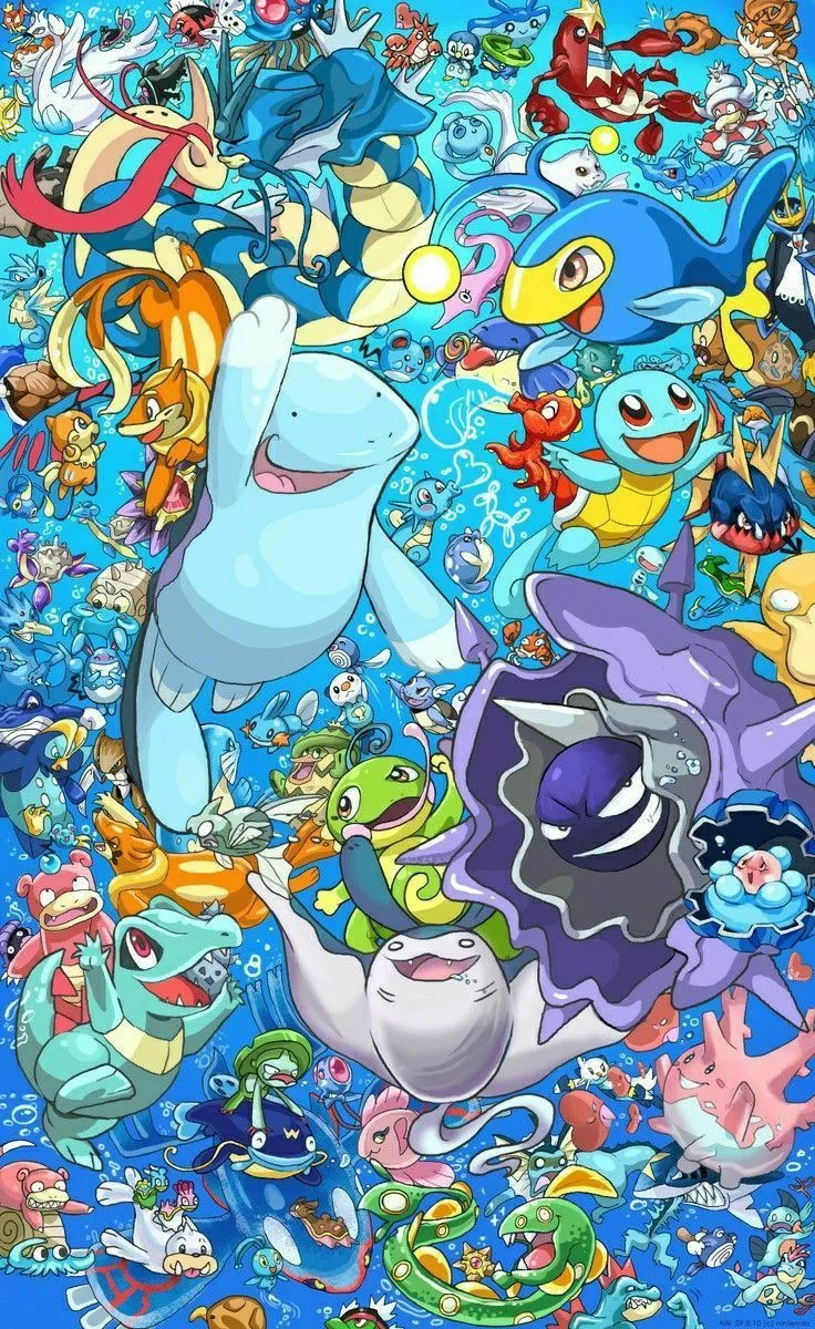 Water Pokemon Wallpaper for Phones