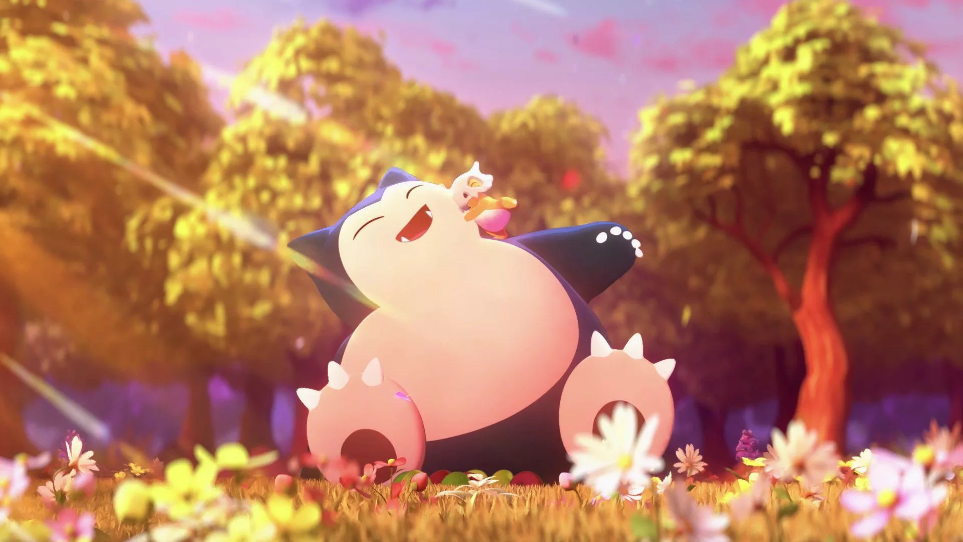 enjoying a pleasant spring breeze