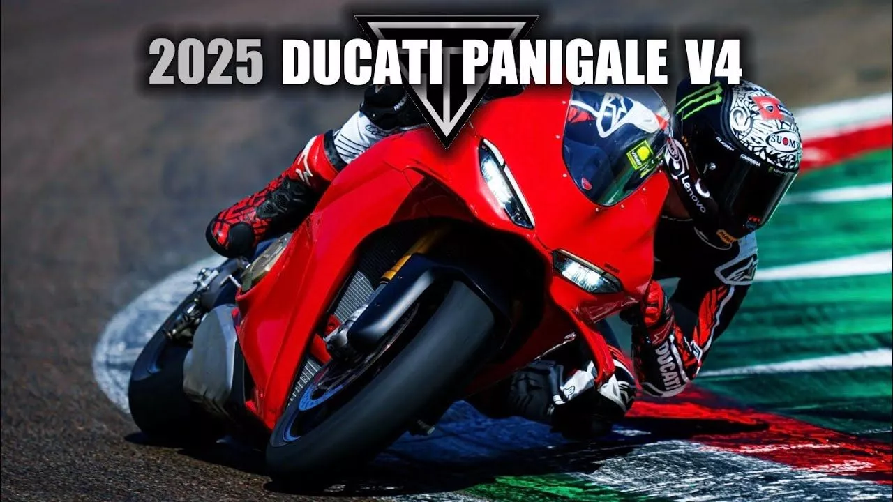 All New 2025 Ducati Panigale V4. First