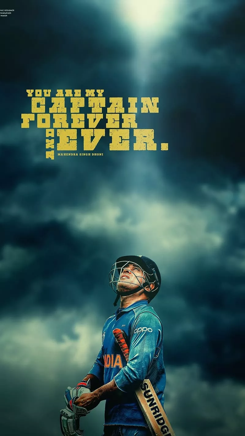 Dhoni 3D 2025 wallpaper
