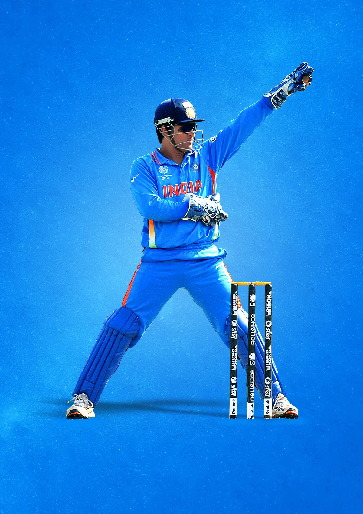 MS Dhoni poster