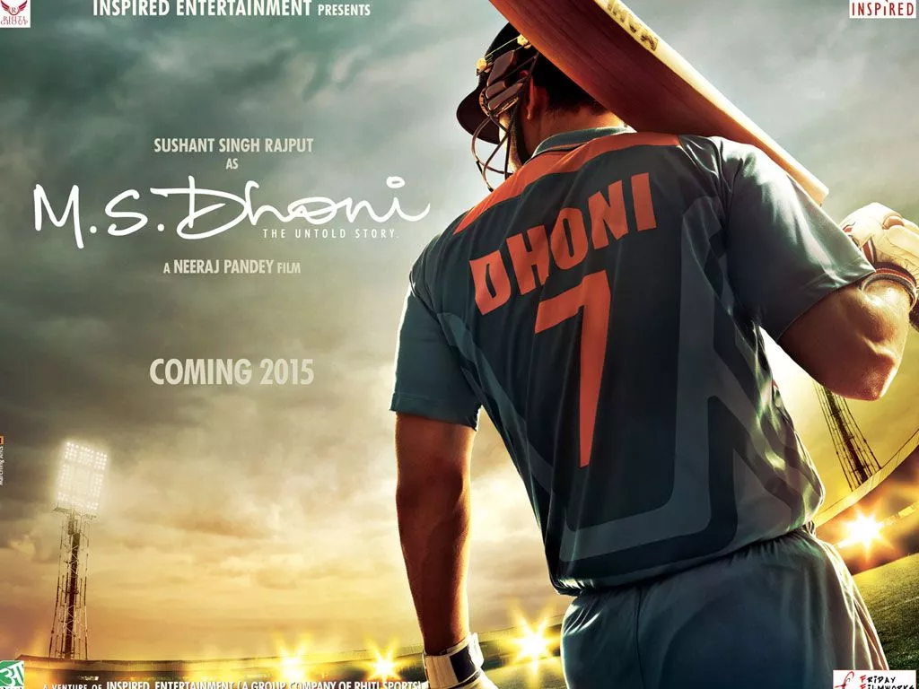 MS Dhoni Untold Story Poster Wallpaper