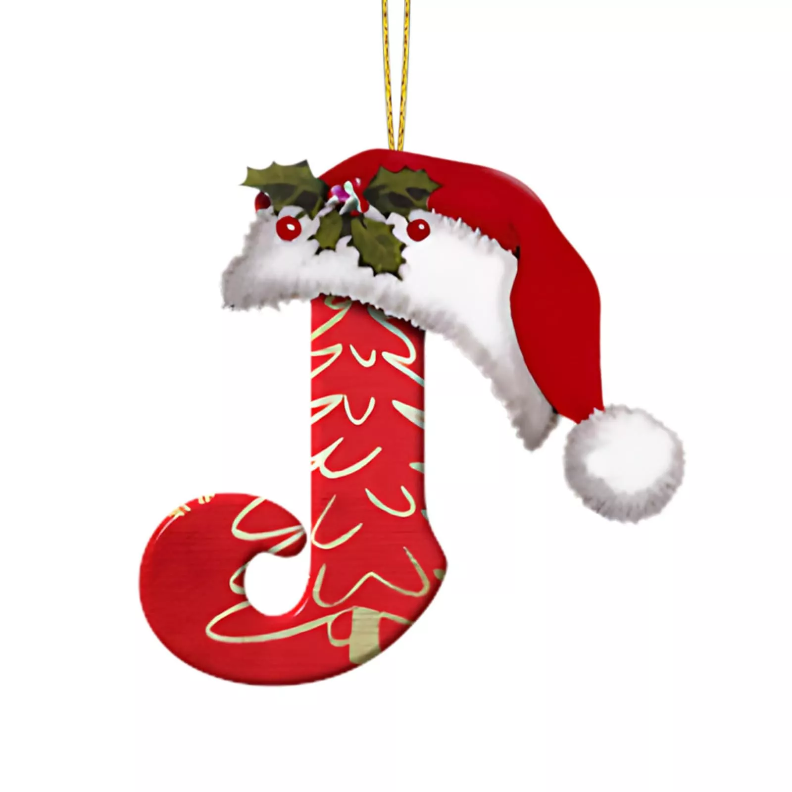 Letters Christmas Tree Decoration