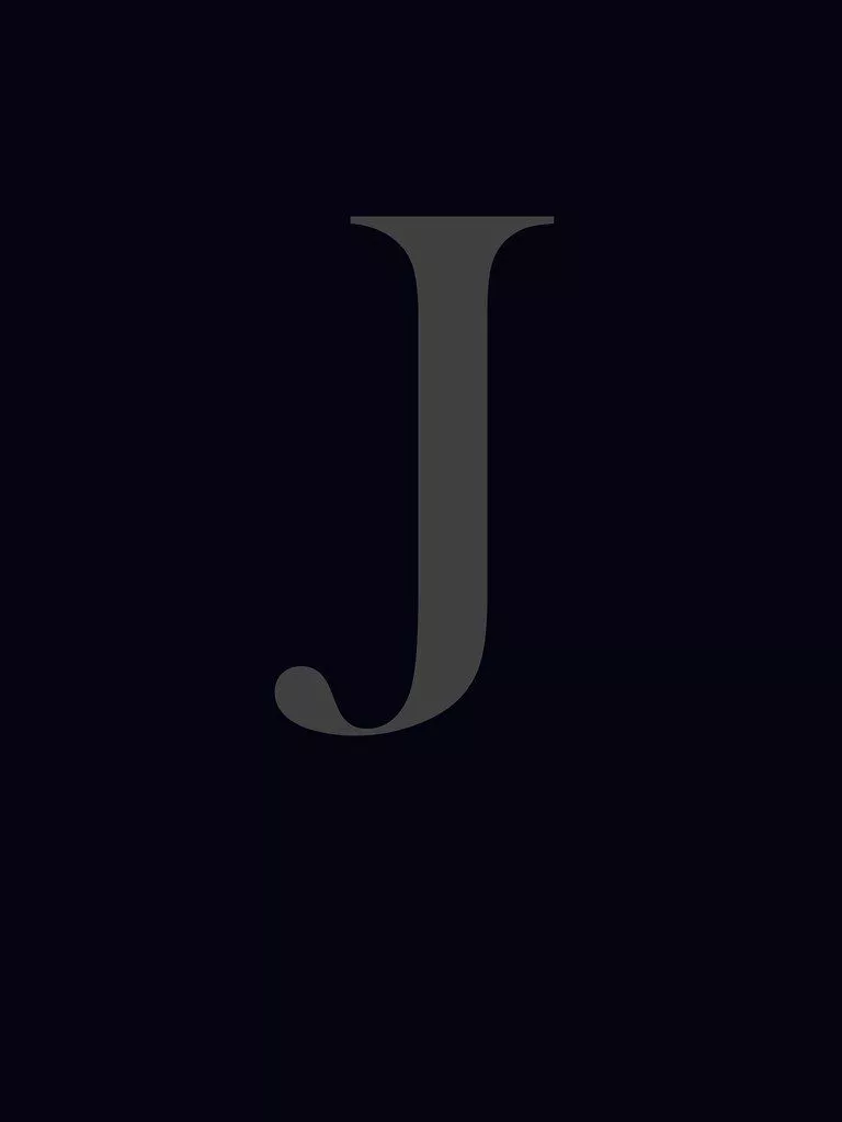 An alphabetic character from rendered w