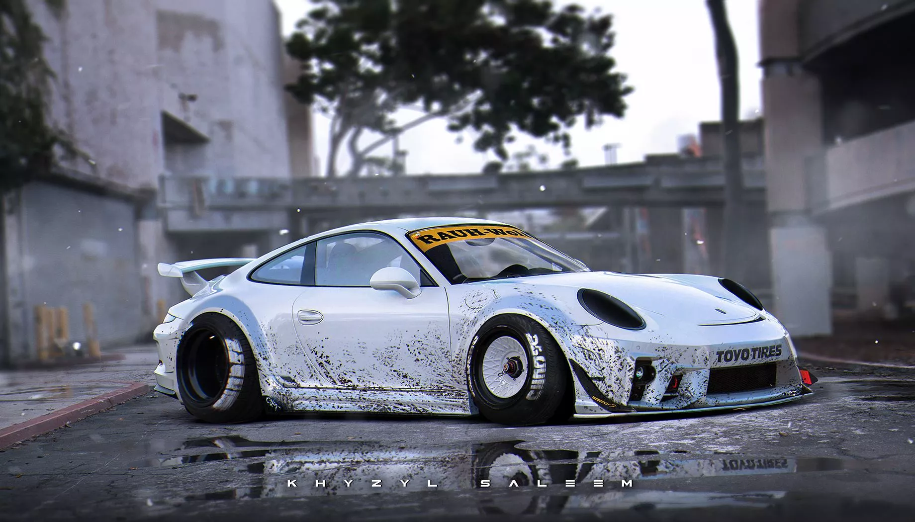 Porsche 911 GT3 Imagined As Rauh Welt