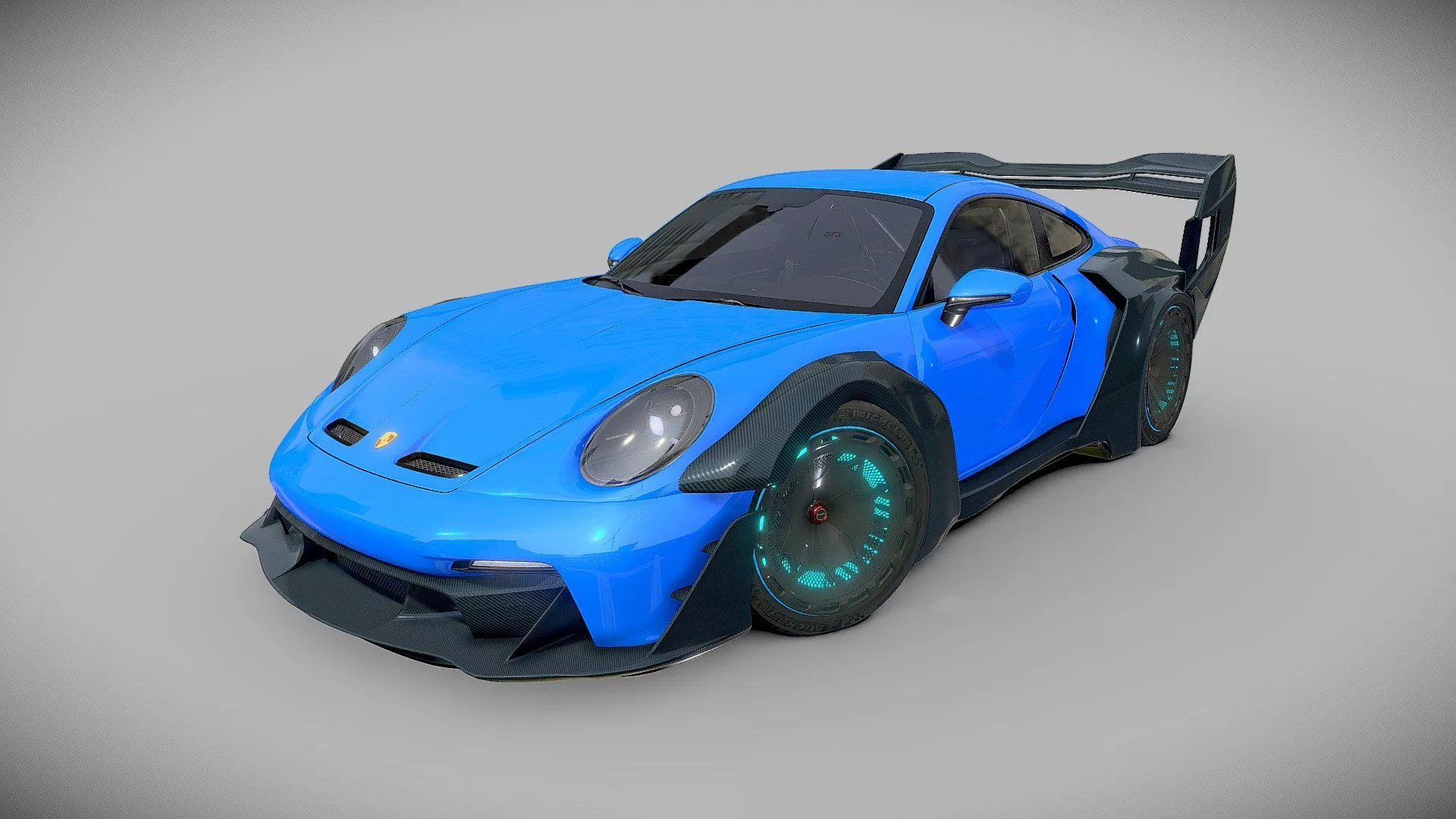 Porsche 911 GT3 2022 Wide Body Kit