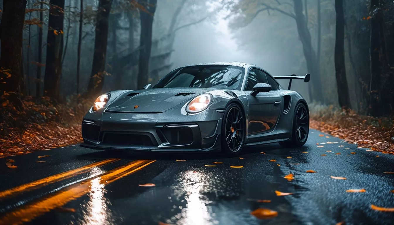 white porsche 911 gt3