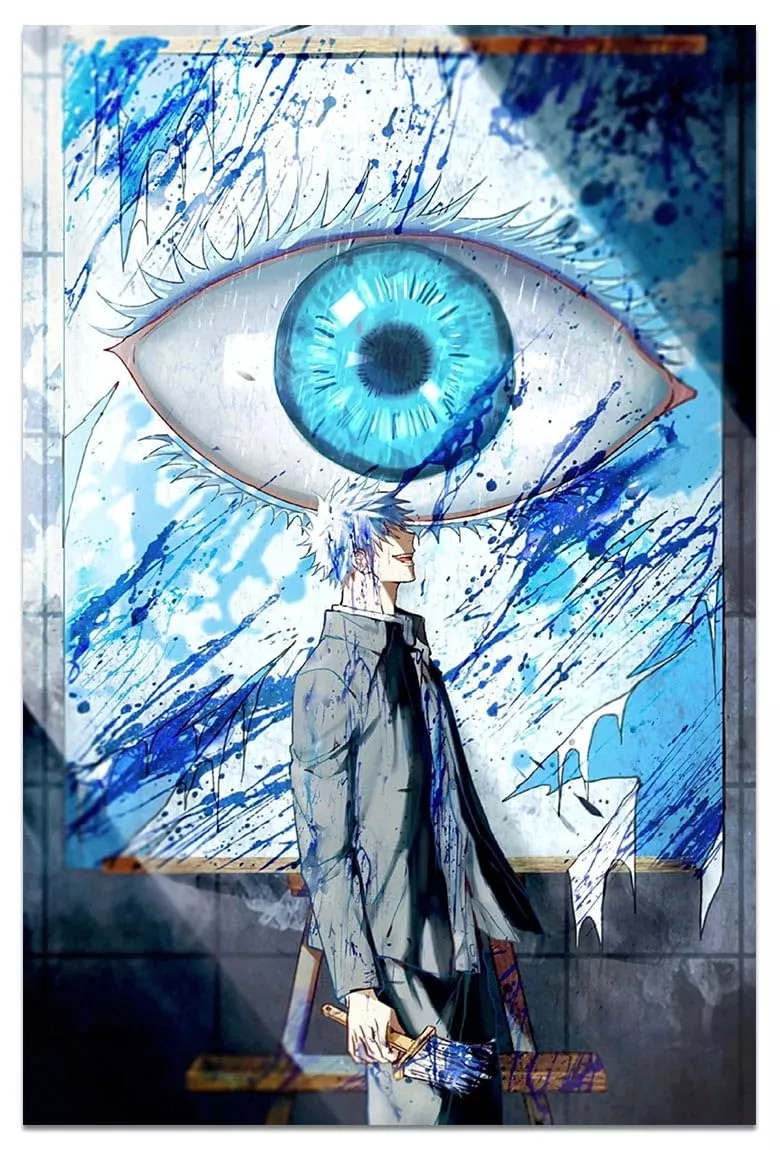 Evil Eyes Canvas Wall Art Anime Posters