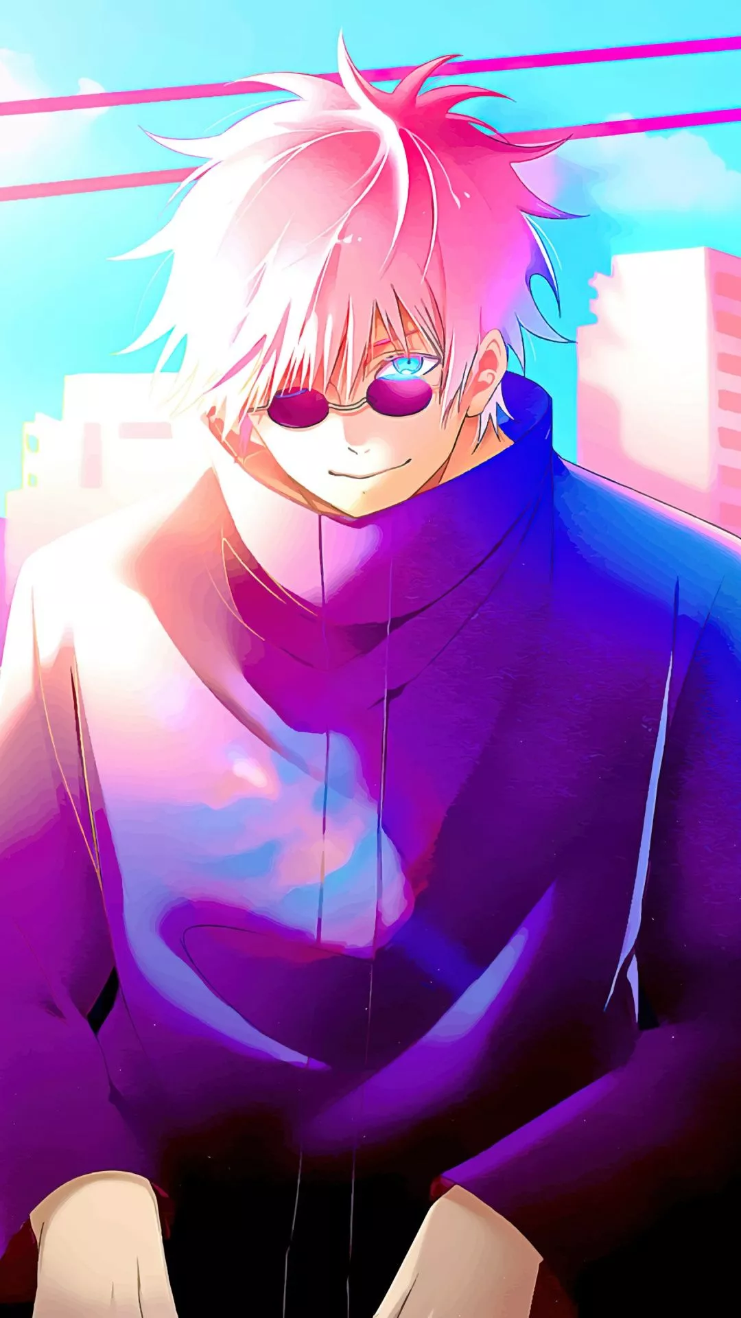 Satoru Gojo Wallpaper 4K, Pop Art