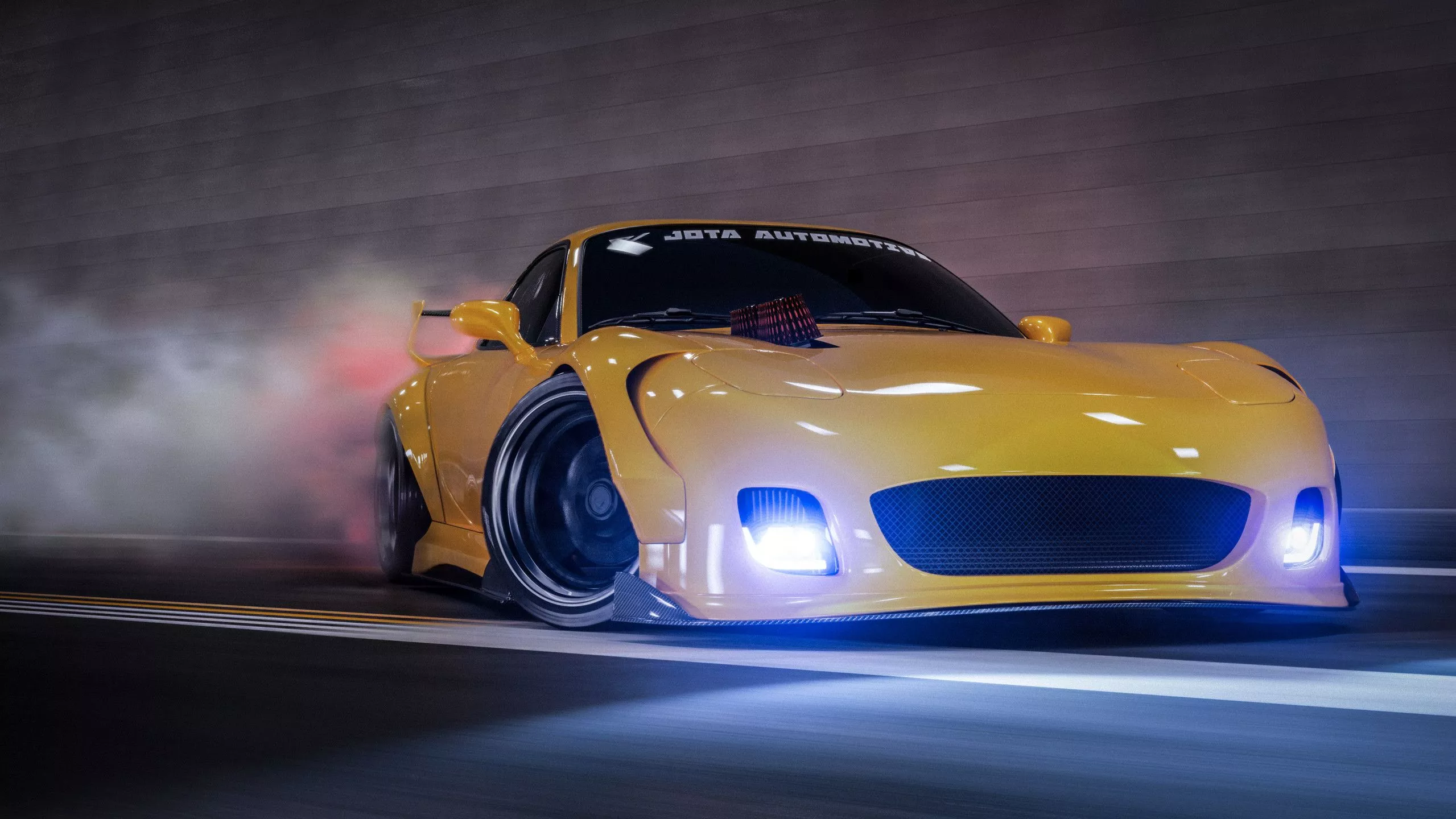 Mazda RX 7 Drifting