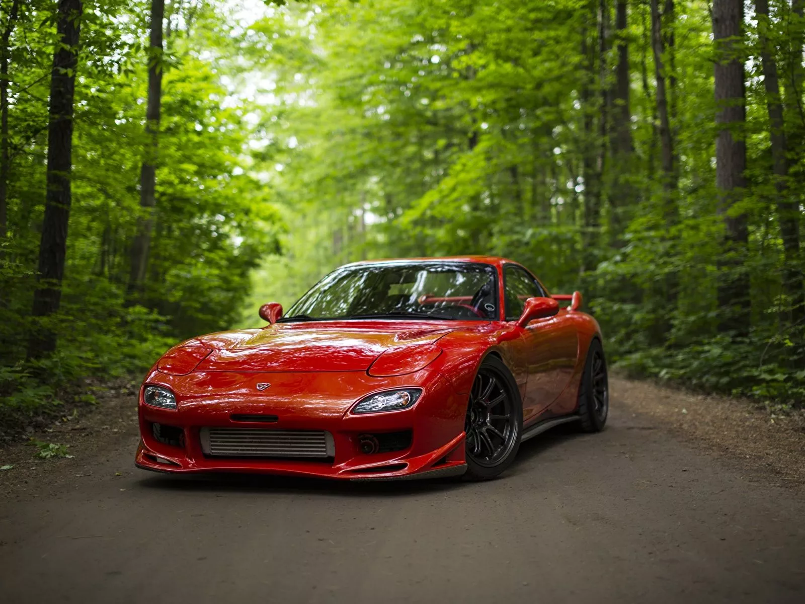 Photo Mazda RX 7 Red Auto 1600x1200