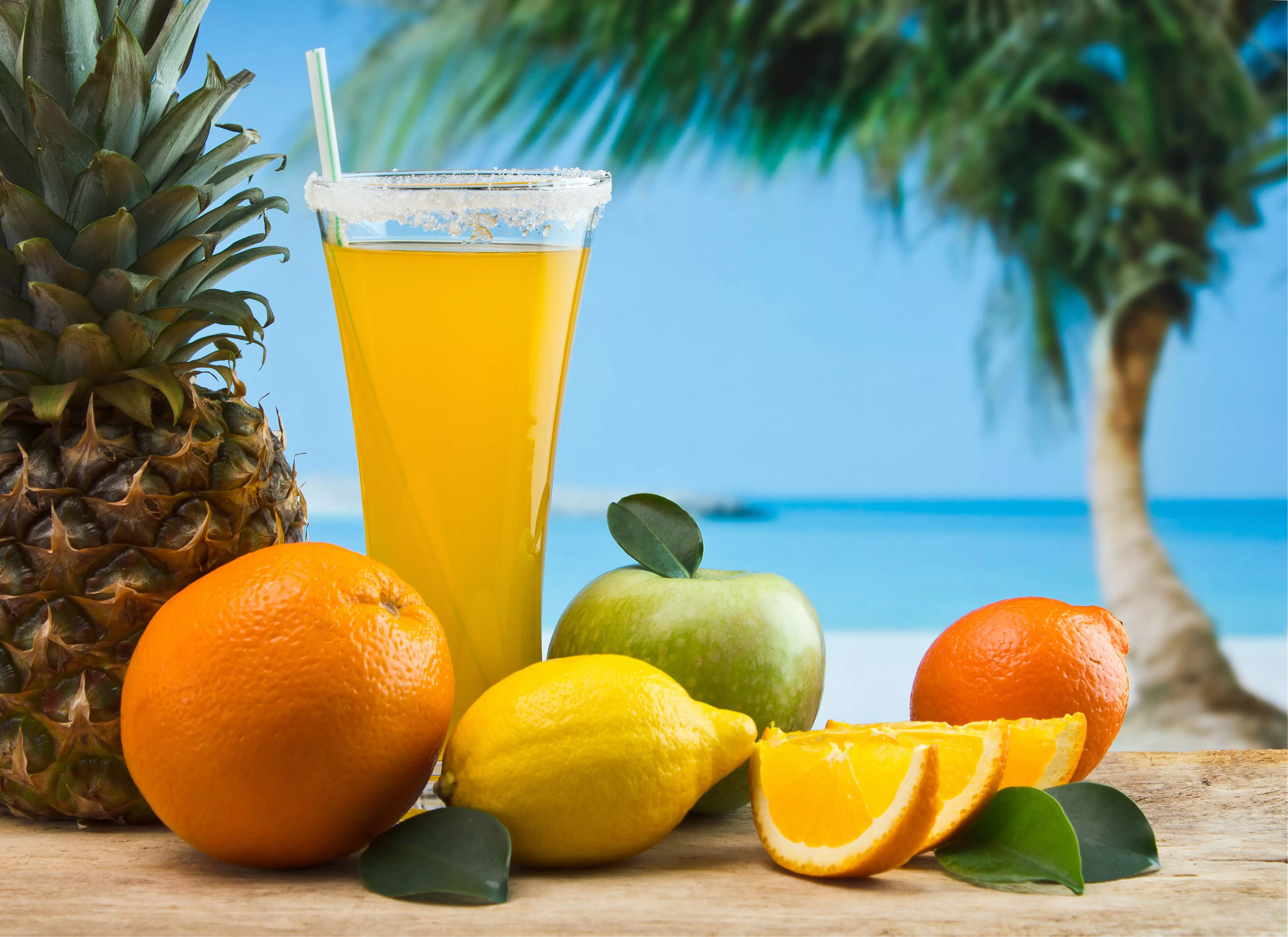 Refreshing Tropical Drinks: A 4K Ultra