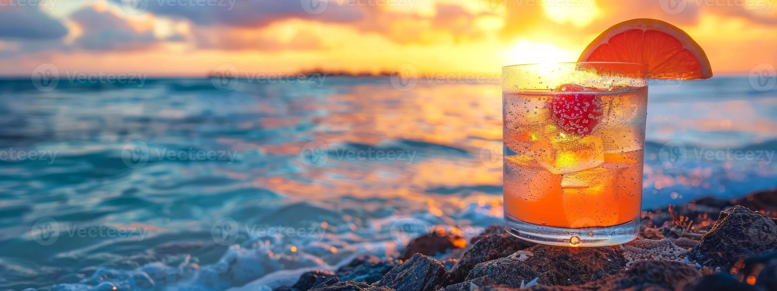 Sunset Drink Image